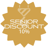 Senior Discount 10%